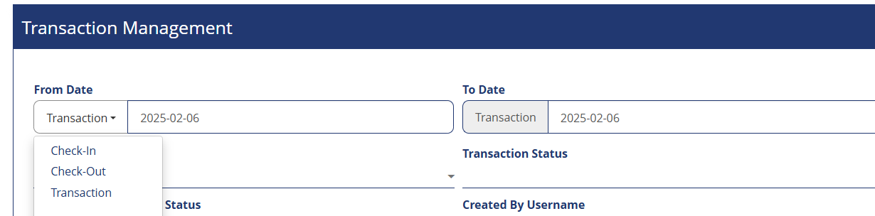 Transaction Management